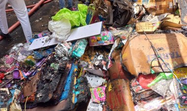 إصابة 10 أشخاص في حريق هائل بالمنشية وسط الإسكندرية