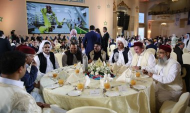 الرئيس السيسي يرحب بشيوخ سيناء خلال حفل إفطار الأسرة المصرية