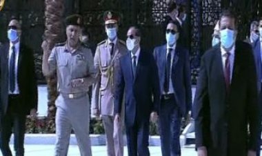 الرئيس السيسي يفتتح مسجد «سيدنا الحسين» بعد تجديده