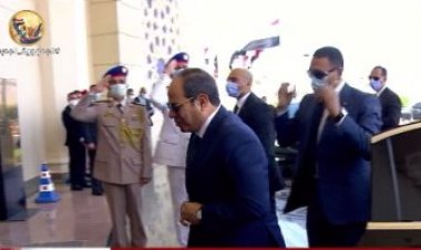 وصول الرئيس السيسي مقر وزارة الأوقاف للمشاركة في احتفالات ليلة القدر