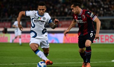 بولونيا يهزم إنتر ميلان ويهدد فرصه في التتويج بالدوري الإيطالي