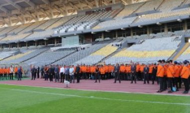 استعدادات أمنية مكثفة لتأمين مباراة الزمالك والمصري الليلة