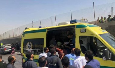 مصرع شخص في حادث تصادم سيارة أعلى محور صفط اللبن