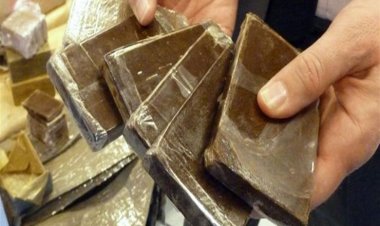 القبض على شخص وبحوزته 35 كيلو حشيش بالمنيرة