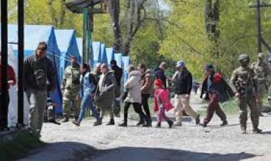 مصادر اوكرانية:  بدء عملية إجلاء مدنيين من مصنع آزوفستال في ماريوبول