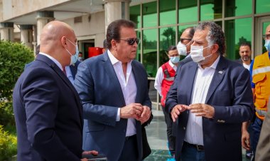 خالد عبد الغفار: صرف مكافأة مالية للعاملين بهيئة الإسعاف تقديراً لمجهوداتهم 