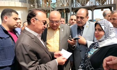 جولات تفقدية لمحافظ الإسكندرية ووكيل وزارة التموين لصوامع القمح