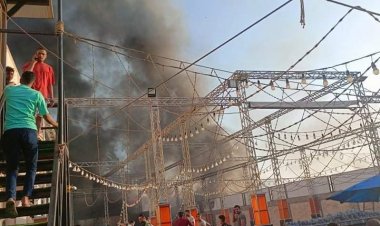 نشوب حريق بعقار مكون من 5 طوابق بمنطقة المقطم