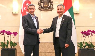 عبدالله بن زايد يلتقي بوزير خارجية سنغافورة لبحث القضايا ذات الاهتمام المشترك