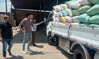 مواقع التخزين بالغربية تستقبل 24894 طن من القمح منذ بداية الموسم