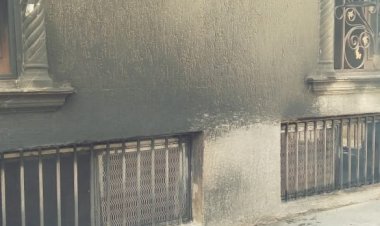 إخماد حريق بعقار مكون من 3 طوابق بالحي الثالث في مدينة بدر 