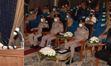 وزير الدفاع يشهد مناقشة البحث الرئيسي لهيئة عمليات القوات المسلحة