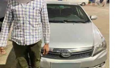 القبض على شاب خنق سائق وسرق سيارته بالإكراه في القطامية