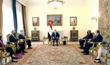 الرئيس السيسي يستقبل مستشار الأمن الوطني الأمريكي