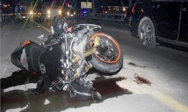 إصابة سيدة وابنها وابنتها فى انقلاب دراجة نارية أعلى كوبرى 15 مايو بالزمالك