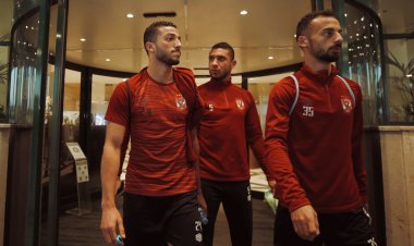 الأهلي يغادر فندق الإقامة لخوض مرانه الأول بالجزائر