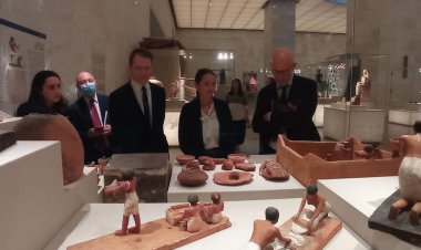 «القومي للحضارة» يستقبل وفدين رسميين من البرازيل وفرنسا