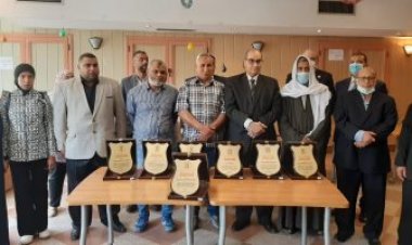 في اليوم العالمي للتمريض.. المستشفيات التعليمية تكرم أسر شهداء التمريض بالهيئة