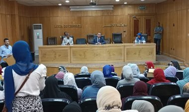 المشاركات في مشروع مجموعات الإدخار والإقراض الرقمى يلتقين نائب محافظ الأقصر