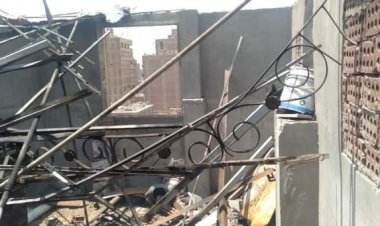 إخماد حريق هائل بعقار سكنى بالجمالية