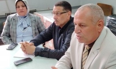 وكيل زراعة البحيرة يوجه بمساعدة الموردين للقمح