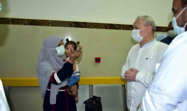 محافظ الأقصر يتفقد تطوير المسار السياحي ومستشفى الأطفال