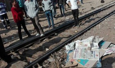 مصرع فتاة أسفل عجلات قطار بالعياط