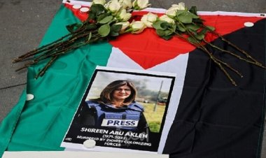 الاتحاد الأوربي يدين العنف في جنازة «شيرين أبو عاقلة»