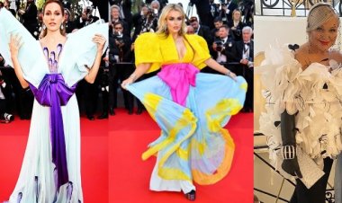 إطلالات براقة وغريبة للفنانات في مهرجان كان السينمائي