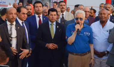 وزير الرياضة: سعيد بالتطور الدائم المستمر داخل نادي الزمالك