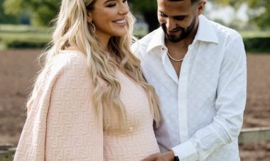 «محرز» ينفق 12 ألف دولار للاحتفال بمولودته المنتظرة