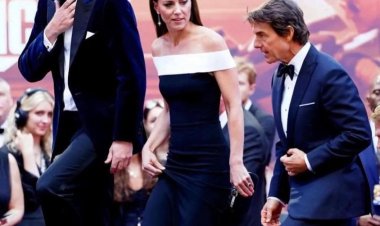 بعد مهرجان «كان».. توم كروز يحتفل بفيلمه الجديد مع الأمير وليام وكيت ميدلتون بلندن