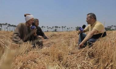 «مانشيت»  يجري معايشة لأعمال توريد القمح للصوامع