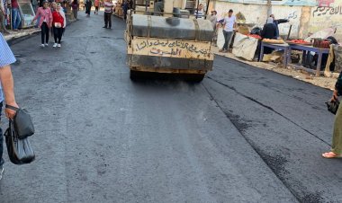 بتكلفة مليون و200  ألف جنيه.. رصف شارعين بحوش عيسى في البحيرة