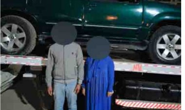 «سرقوها بونش».. ضبط سيدة وزوجها لقيامهما بسرقة سيارة بمدينة نصر