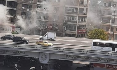 حريق بعقار يضم مطعم وجبات جاهزة بمصر الجديدة