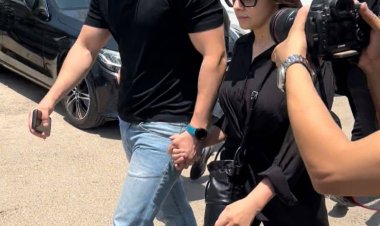 دنيا سمير غانم وزوجها في مواجهة الانتقادات: «مينفعش يمسك أيديها»