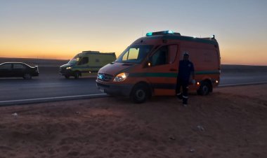 إصابة 14 مراقب امتحانات فى حادث سير بالسويس