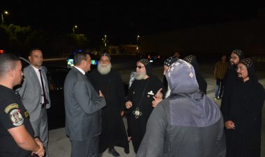 محافظ البحيرة يتفقد مسار العائلة المقدسة بوادي النطرون استعدادا لافتتاحه