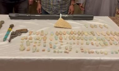 العثور على 118 قطعة يشتبه في أثريتها بحوزة 3 أشخاص بعين شمس