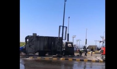 مصرع 7 أشخاص وتفحم الجثث فى حادث تصادم سيارتين بالإسماعيلية