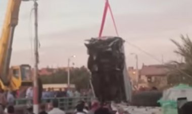 النائب العام يأمر بحبس السائق المتسبب في حادث ترعة المنيا