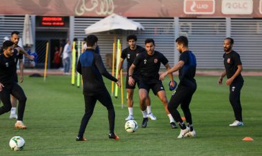 حمدي فتحي وياسر إبراهيم يشاركان في مران الأهلي