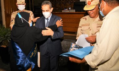 محافظ الغربية يكرم 130 من شهداء ومصابي العمليات العسكرية احتفالاً بيوم الشهيد 