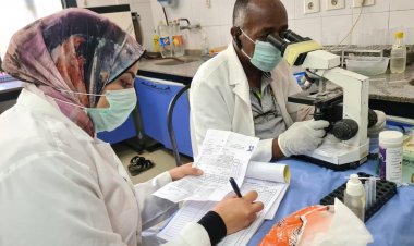 الكشف على ١٤٢٦ مواطناً خلال قافلة طبية مجانية  بقرية «خربتا» بكوم حمادة