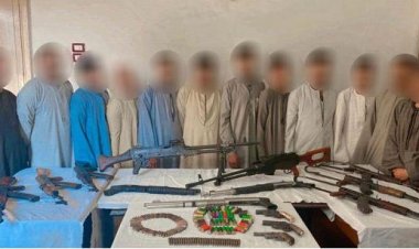 الأمن العام: ضبط رشاشات وبنادق آلية فى حملة مداهمات بأسيوط 