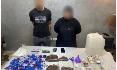 القبض على سيدة وعاطل لاتجارهما في «مخدر الاستروكس» بالسلام