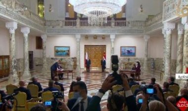 الرئيس السيسي ونظيره البولندي يشهدان مراسم توقيع عدد من مذكرات التفاهم