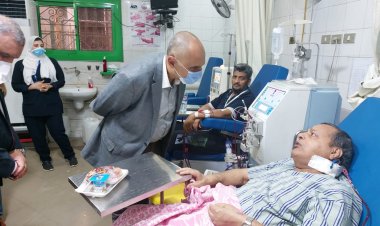 وكيل صحة الغربية في أولى جولاته بمستشفيات محافظة الغربية