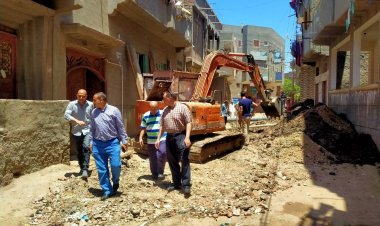 إنشاء شبكة الصرف الصحي بقرية سمخراط بتكلفة اجمالية 75 مليون جنيه